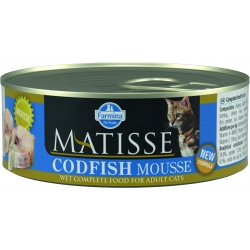 FARMINA MATISSE CAT MOUSSE z dorszem 85g.